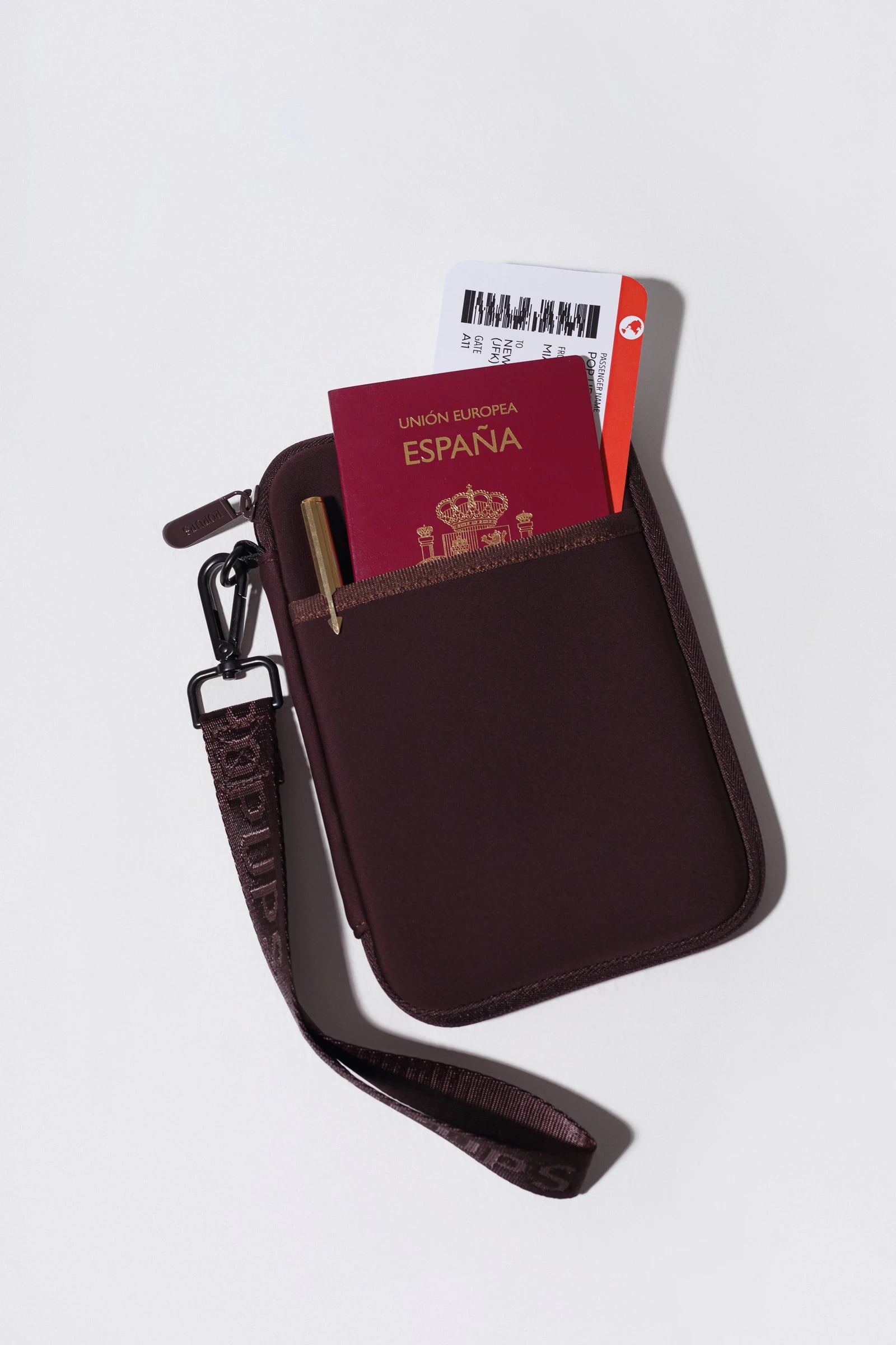Passport wallet - Espresso