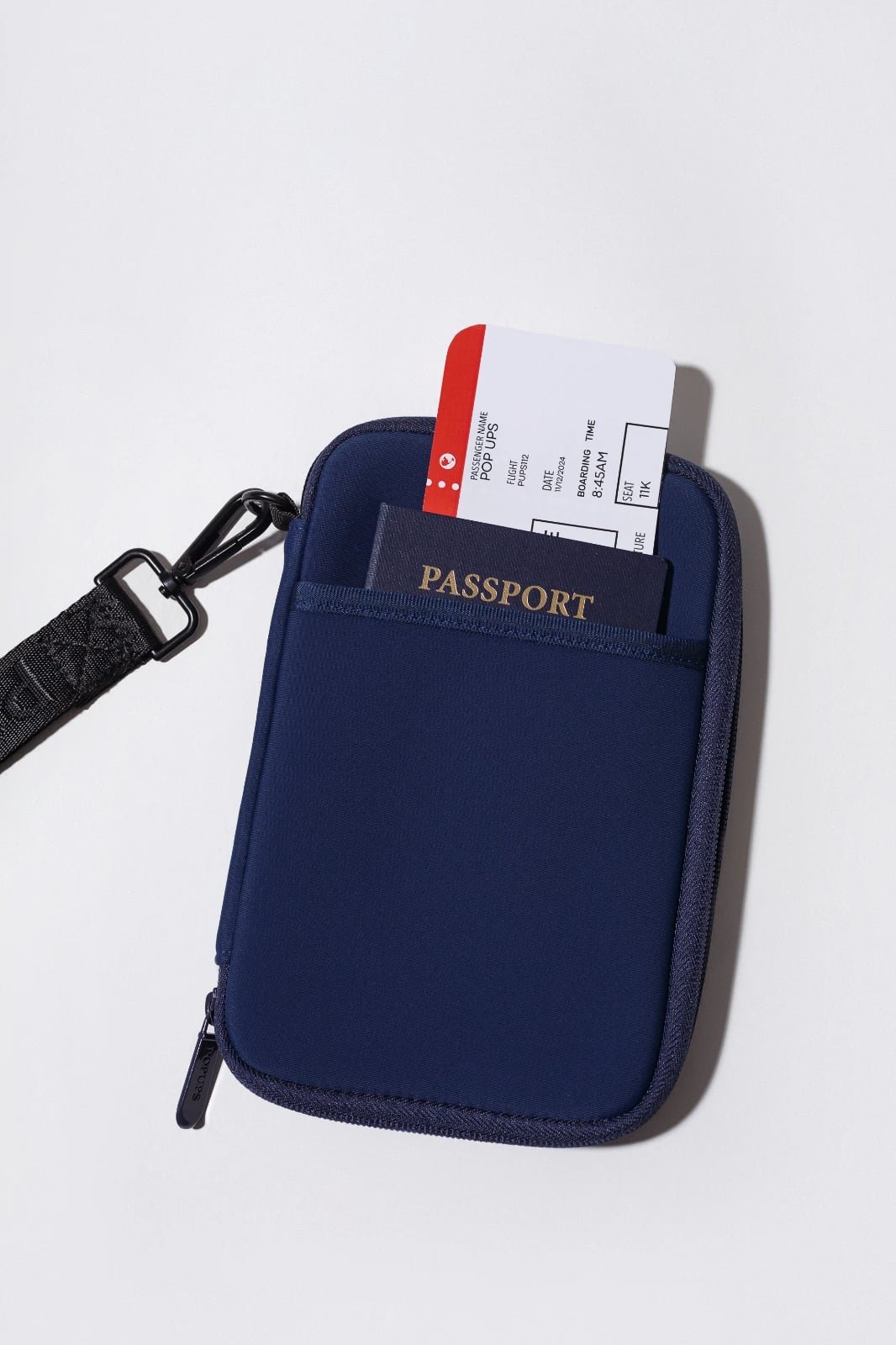 Passport wallet - Deep blue